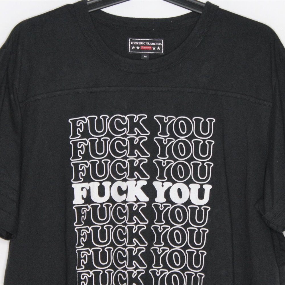 Supreme x Hysteric Glamour Football Tee F503 - Picture 2 of 7